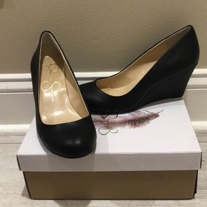 Jessica Simpson wedges